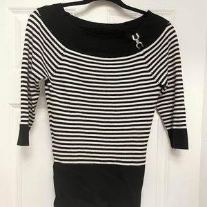 White House Black Market lightweight Nautical Sweater